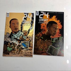 IDW COMICS 24 LEGACY RULES OF ENGAGEMENT #4 & #5